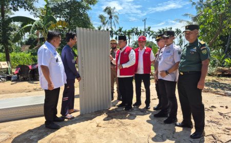 Puting Beliung Lamtim: Wakil Bupati Salurkan Bantuan, Sentuh Hati Korban