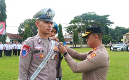 Operasi Keselamatan Krakatau 2025: Polres Lampung Timur Edukasi dan Tekan Kecelakaan Lalu Lintas