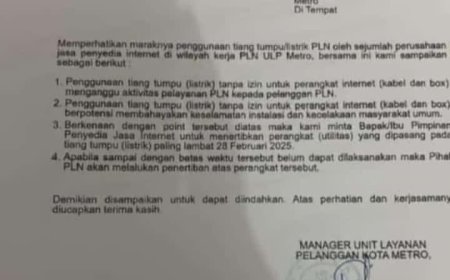 PLN Ultimatum ISP Nakal: Tertibkan Jaringan Ilegal di Tiang Listrik!
