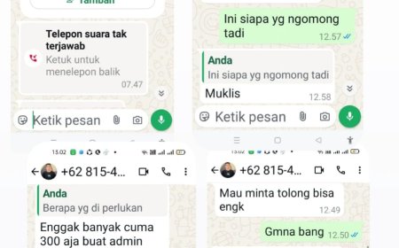 Foto Ketua PWI Lamtim Dipalsukan, Modus Penipuan Via WhatsApp