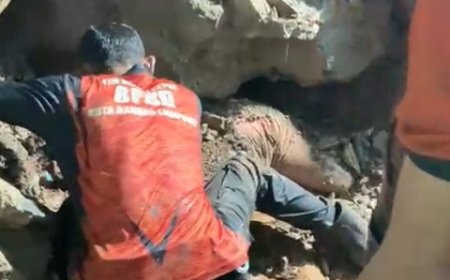 Tragedi Makan Malam: Pasangan Suami Istri Tewas Tertimpa Tembok Roboh