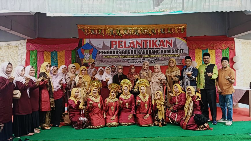 Bundo Kanduang Lampung Timur Resmi Dilantik, Siap Berdayakan Perempuan!