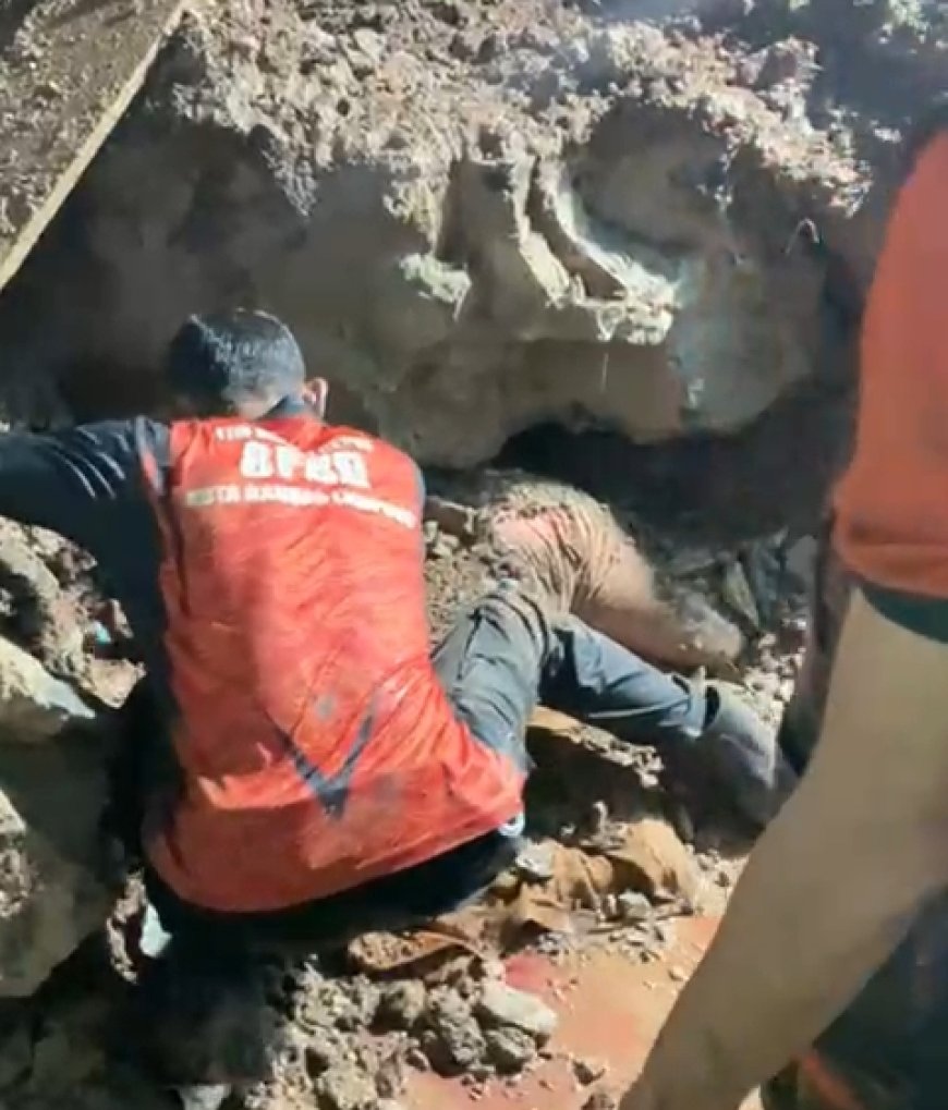 Tragedi Makan Malam: Pasangan Suami Istri Tewas Tertimpa Tembok Roboh