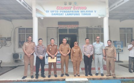 Bupati Lampung Timur Pastikan Pelayanan Samsat Prima, Genjot Pajak untuk Kesejahteraan Rakyat