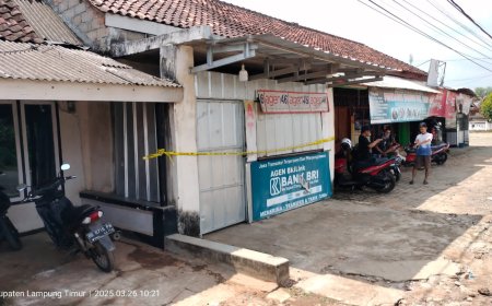 Aksi Nekat di BRI Link Sukadana: Perampok Bersembunyi di Atap, Korban Selamat Meski Luka di Kepala