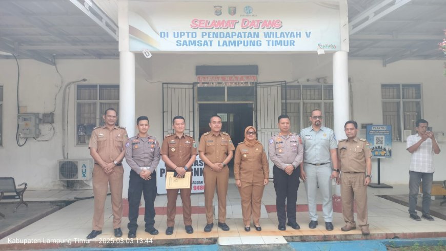 Bupati Lampung Timur Pastikan Pelayanan Samsat Prima, Genjot Pajak untuk Kesejahteraan Rakyat