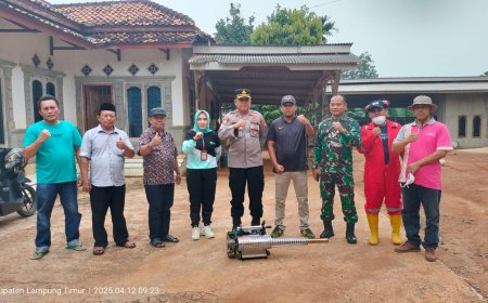 Puskesmas Sukadana Gencar Lakukan Fogging untuk Cegah Demam Berdarah