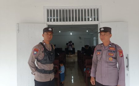 Polres Lampung Timur Siapkan Ratusan Personel untuk Ibadah Jum'at Agung