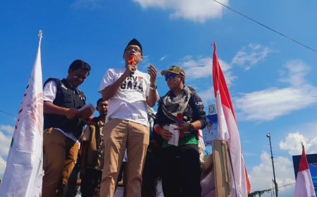 Jurnalis Palestina Gugur: PWI Lampung Kritik Israel dalam Aksi Bela Palestina