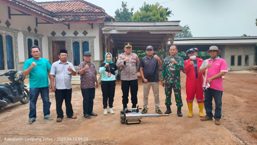 Puskesmas Sukadana Gencar Lakukan Fogging untuk Cegah Demam Berdarah
