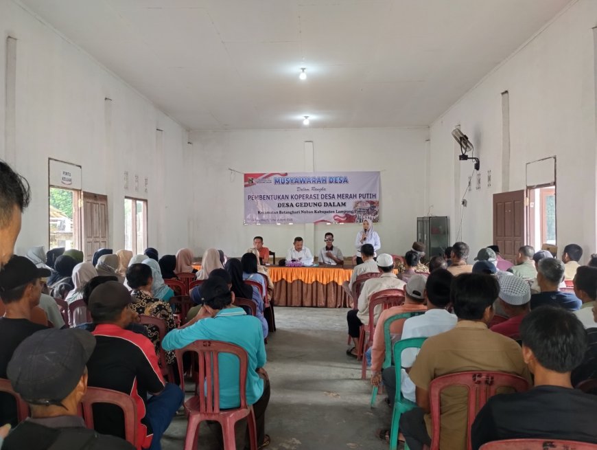 Koperasi Merah Putih, Penggerak Ekonomi Desa Berbasis Gotong Royong
