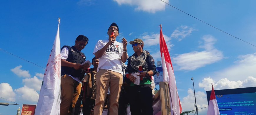 Jurnalis Palestina Gugur: PWI Lampung Kritik Israel dalam Aksi Bela Palestina