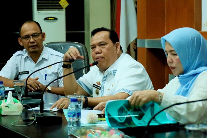 Azwar Hadi Pimpin Rapat Strategis, Aksi Konvergensi Percepatan Penurunan Stunting di Lampung Timur