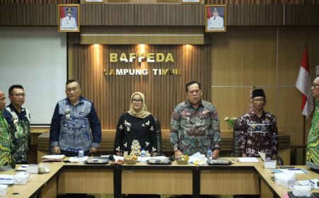 Evaluasi Program 100 Hari Kerja, Bupati Lampung Timur: Tunjukkan Kinerja Positif.
