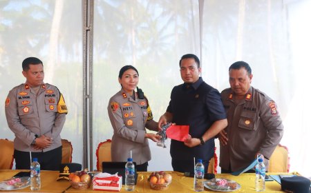 Kapolres Lampung Timur Apresiasi Warga Melinting Serahkan Senpi Rakitan