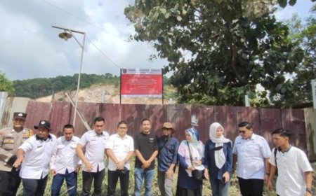 DLH Provinsi Lampung Segel 5 Lokasi Tambang Ilegal di Bandar Lampung
