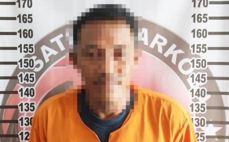 Pria Wiraswasta Ditangkap dalam Operasi 'Gasak Narkoba' di Tulang Bawang