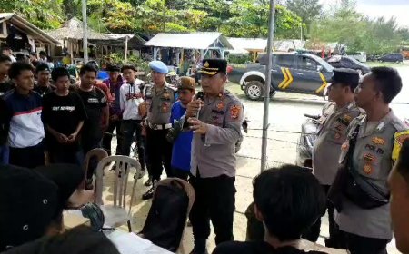 Bubarkan Aksi Balap Liar, Kapolsek Labuhan Maringgai Dapat Apresiasi Kades Karya Makmur