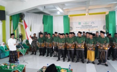 PCNU Pringsewu Dilantik, Optimisme untuk Karya Nyata!