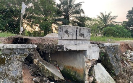 Seruan Mendesak untuk Perbaikan Gorong-gorong di Desa Negara Nabung