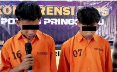 Dua Anggota Gangster BOM21 Minta Maaf, Imbau Pemuda Hindari Perbuatan Negatif