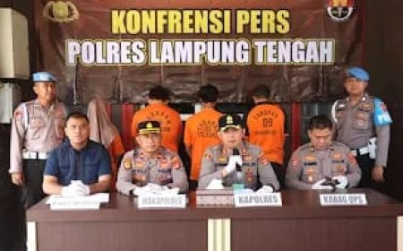 Polres Lampung Tengah Ungkap Kasus Pembunuhan Tragis Santri Usia 13 Tahun