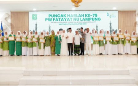 Gubernur Lampung: Fatayat NU Jadi Pilar Perempuan dan Gerakan Nasional Menuju Indonesia Emas