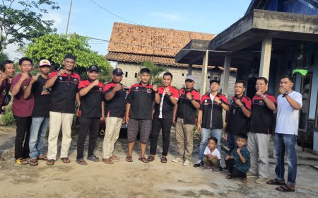 Ketum Timorer Lampung dan Jajaran Pengurus Kunjungan Silaturahmi di  Chapter Lampung Timur