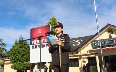 Kapolres Lampung Timur Pimpin Upacara Hari Kebangkitan Nasional, Tekankan Persatuan dan Kolaborasi Digital