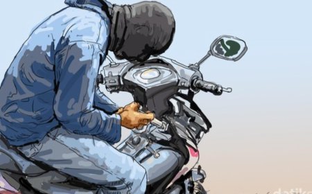Pemuda Marga Tiga Diamankan Warga Saat Curi Sepeda Motor di Halaman Gereja