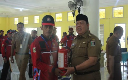 Garda Terdepan Lawan Api: Lampung Timur Kukuhkan Ratusan Relawan Pemadam Kebakaran