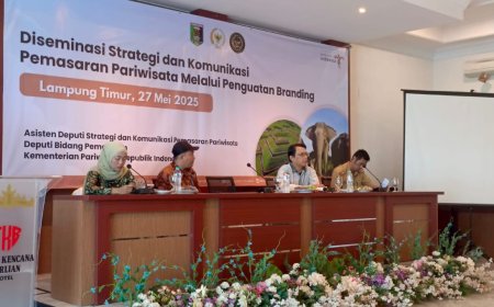 Kementerian Pariwisata menggelar Bimtek bagi Penggiat Wisata di Lampung Timur