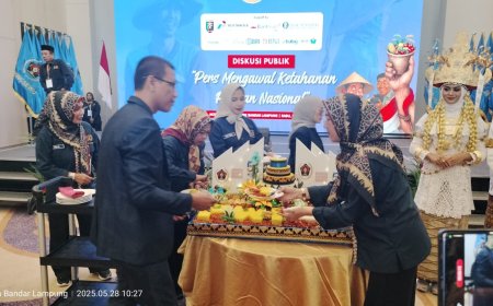 Bersama Pemerintah, PWI Lampung Berkomitmen Wujudkan Indonesia Mandiri Pangan