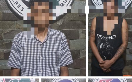 Polres Lampung Timur Gagalkan Peredaran Narkoba, Amankan Lima Tersangka dan Barang Bukti Berharga