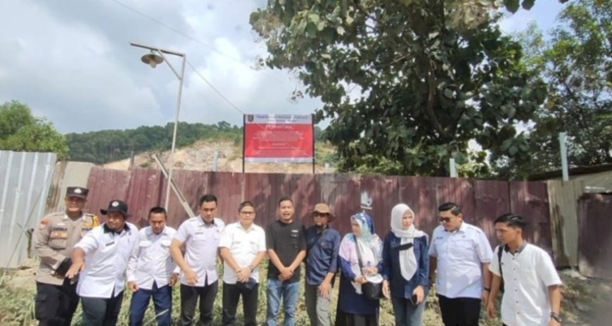 DLH Provinsi Lampung Segel 5 Lokasi Tambang Ilegal di Bandar Lampung