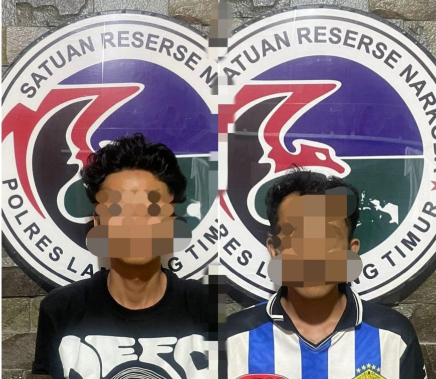 Dua Warga Lampung Timur Ditangkap Polisi, Lantaran Ini