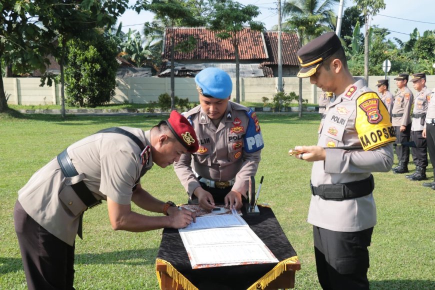 Sertijab Kasat dan Kapolsek Semangat Pembaruan untuk Pelayanan Masyarakat