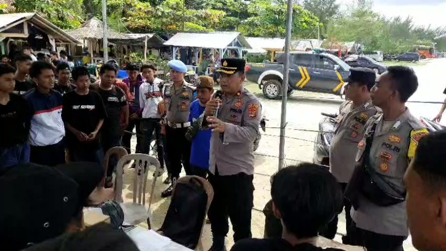Bubarkan Aksi Balap Liar, Kapolsek Labuhan Maringgai Dapat Apresiasi Kades Karya Makmur