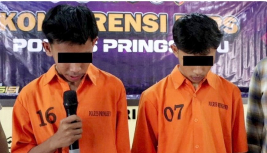 Dua Anggota Gangster BOM21 Minta Maaf, Imbau Pemuda Hindari Perbuatan Negatif