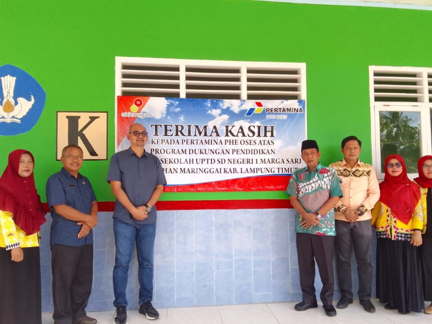 PHE OSES Sentuh Pendidikan Lampung Timur: Sekolah Modern, Generasi Unggul