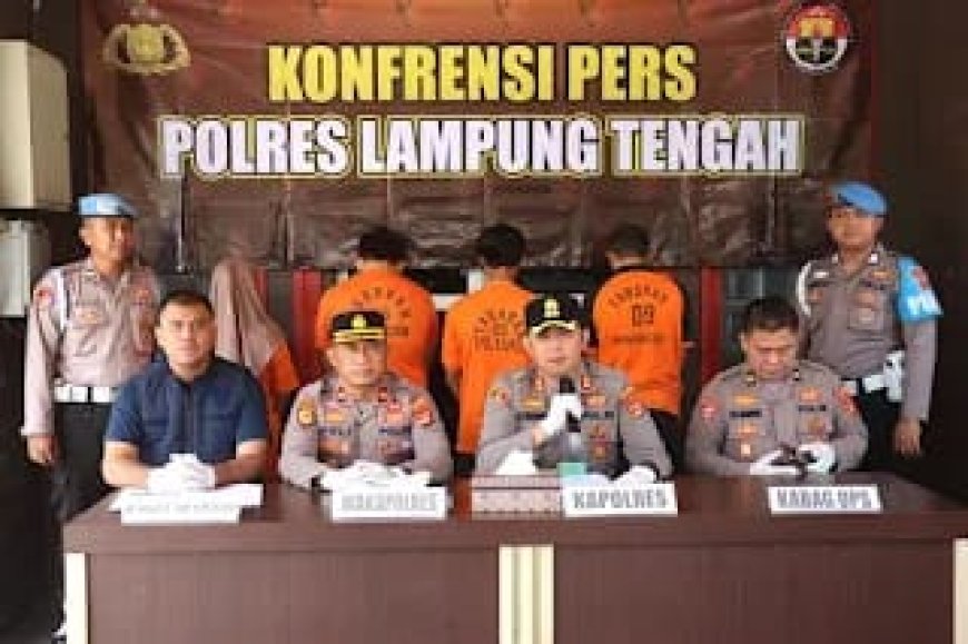 Polres Lampung Tengah Ungkap Kasus Pembunuhan Tragis Santri Usia 13 Tahun