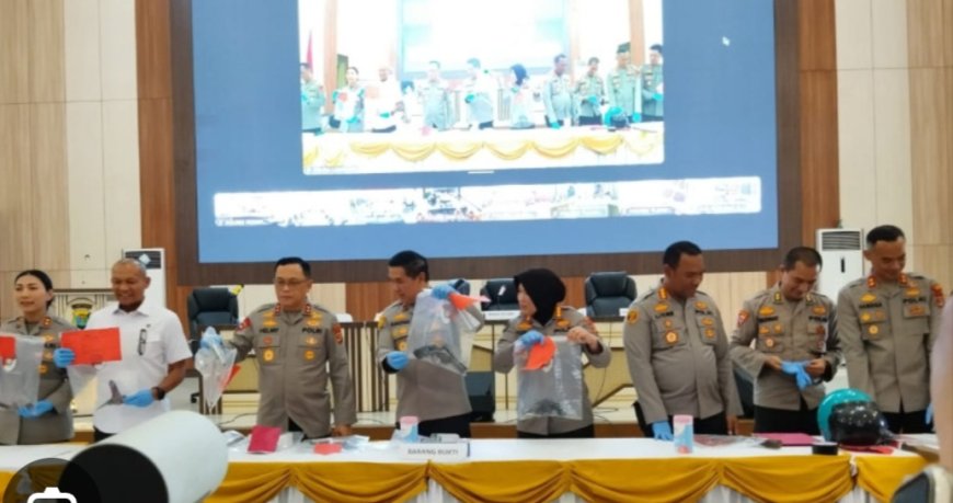 Polda Lampung Sikat Habis Premanisme, 399 Pelaku Kejahatan Diamankan, Operasi Pekat Krakatau 2025.