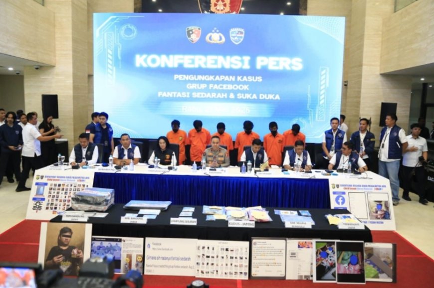 Polri Ungkap Jaringan Grup Facebook Berisi Konten Pornografi Anak dan Seksual, Enam Tersangka Ditangkap di Beberapa Daerah
