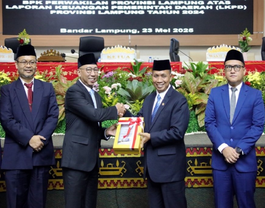 Lampung Raih Opini WTP ke-11, Bukti Konsistensi Pengelolaan Keuangan yang Terpercaya