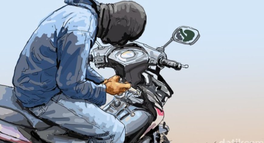 Pemuda Marga Tiga Diamankan Warga Saat Curi Sepeda Motor di Halaman Gereja