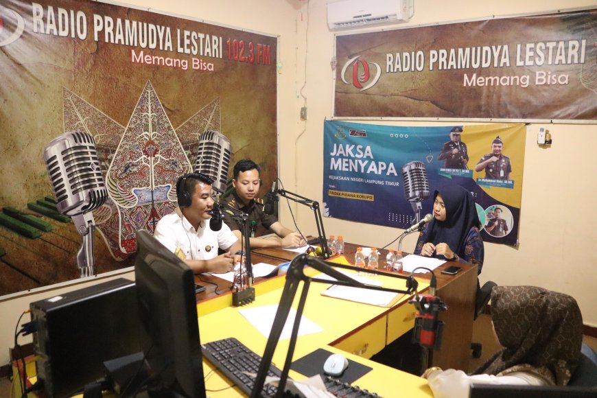 Jaksa Menyapa: Kejari Lampung Timur Fokus Pemulihan Keuangan Negara