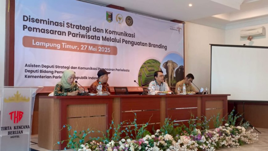Kementerian Pariwisata menggelar Bimtek bagi Penggiat Wisata di Lampung Timur