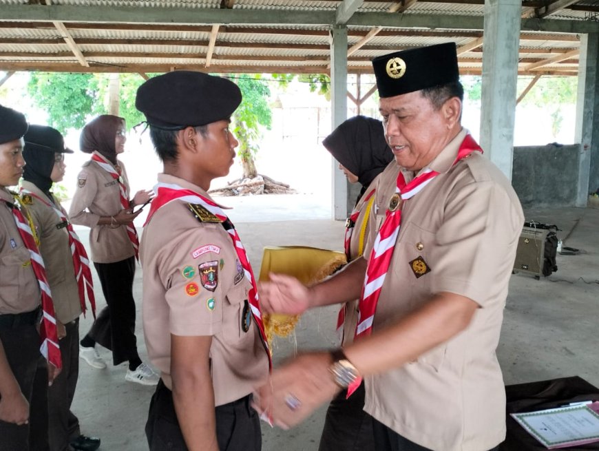 Bantara dan Pengurus Saka Bhayangkara Labuhan Maringgai 2025-2026 Dilantik