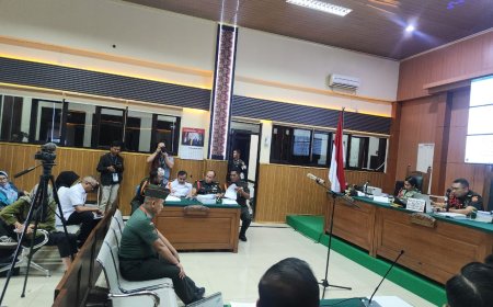 Sidang Perdana Dua Oknum TNI Penembak Polisi di Lampung: Peltu Lubis dan Kopda Bazarsyah Hadapi Hukuman Mati