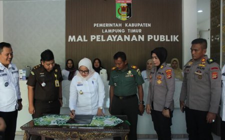 Tiga Belas Mal Pelayanan Publik Baru Diresmikan, Bupati Lampung Timur: "No Ribet, No Pungli, No Bertele-tele"